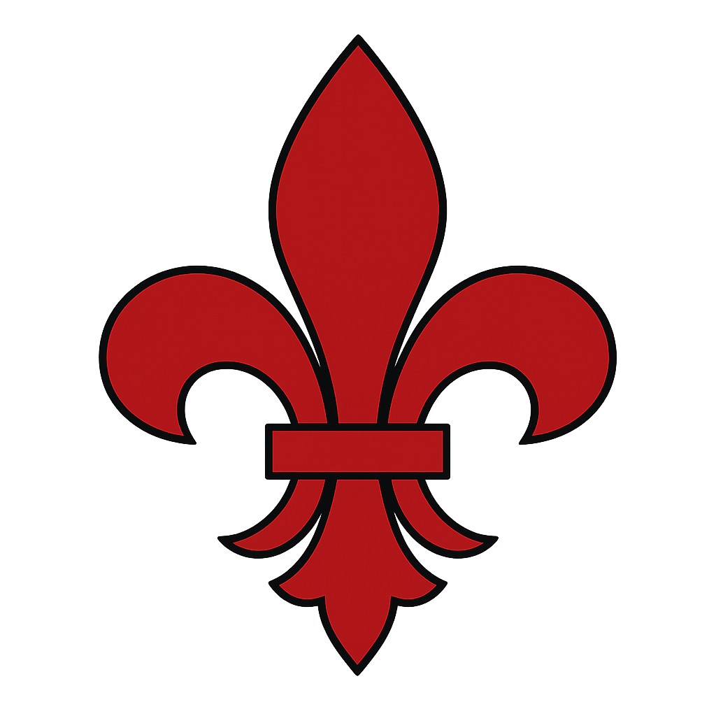 Fluer-de-lis, used by fack-law.com for client port.